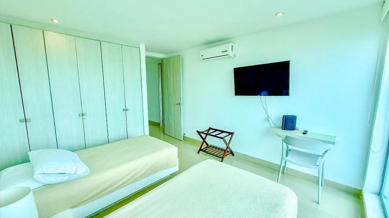 Apartamento De Ensueno!! En El Sonesta Cartagena Salida Playa Vistas Wow Piscina